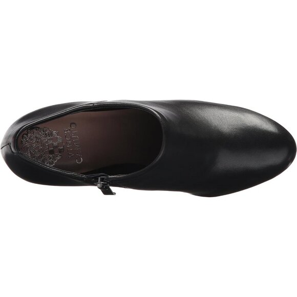 Vince Camuto Women's Black Nappa Closed Pointed Toe High Heel Elvin Bootie - Picture 5 of 8